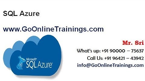 01 SQL Azure