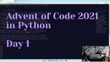 Advent of Code 2021 | Day 1 in Python | No talking