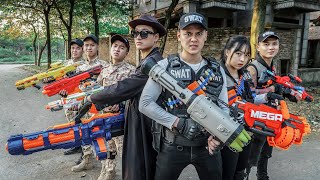 LTT Game Nerf War : Couple SEAL X Nerf Guns King Fight Mr Zero Crazy Million Dollar Bounty Crime