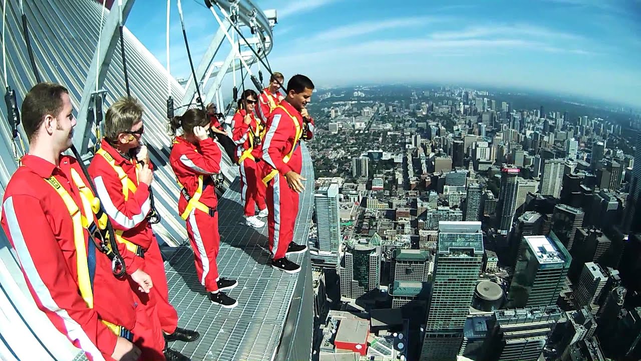CN Tower EdgeWalk - Part 3 - YouTube