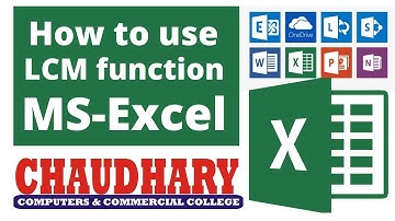 How to use LCM function in excel | How to use LCM formula in excel | Excel Tips | Excel Formulas