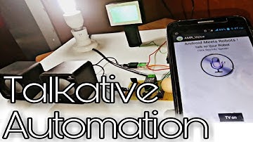 Talkative Automation || audio from arduino || Voice controlled || HC - 05 Bluetooth module || vishal