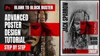 Design STUNNING Posters in Photoshop!