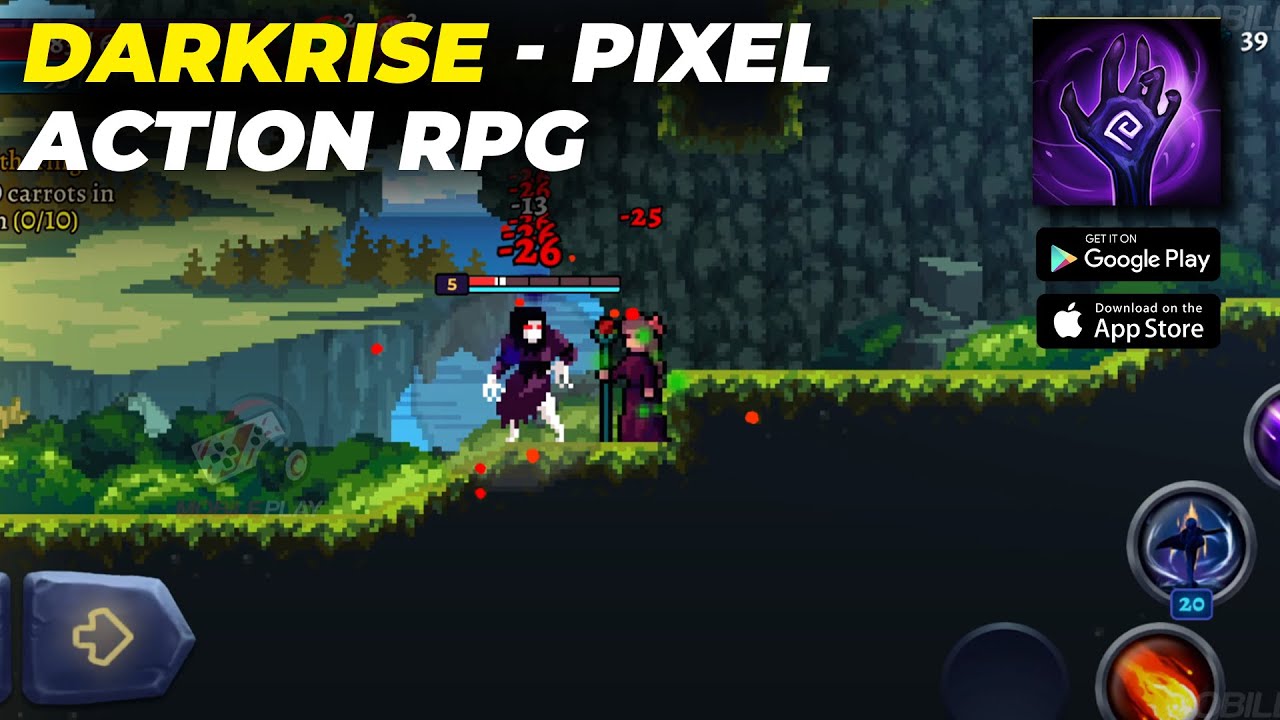 Darkrise - Pixel Action RPG - MiniReview