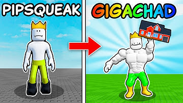 i went from NOOB to PRO in Roblox Lift Everything...