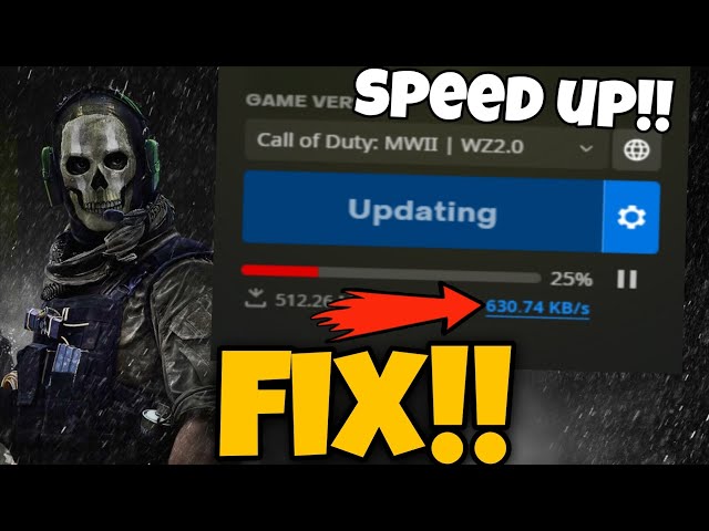 Fix Warzone 2 Slow Download