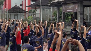 SENAM KEBUGARAN JASMANI BERSAMA WBP LAPAS NARKOTIKA BANGLI