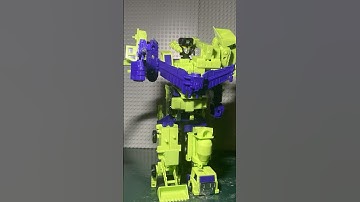 Devastator Transformation (Transformers G1 Constructicon Box Set)