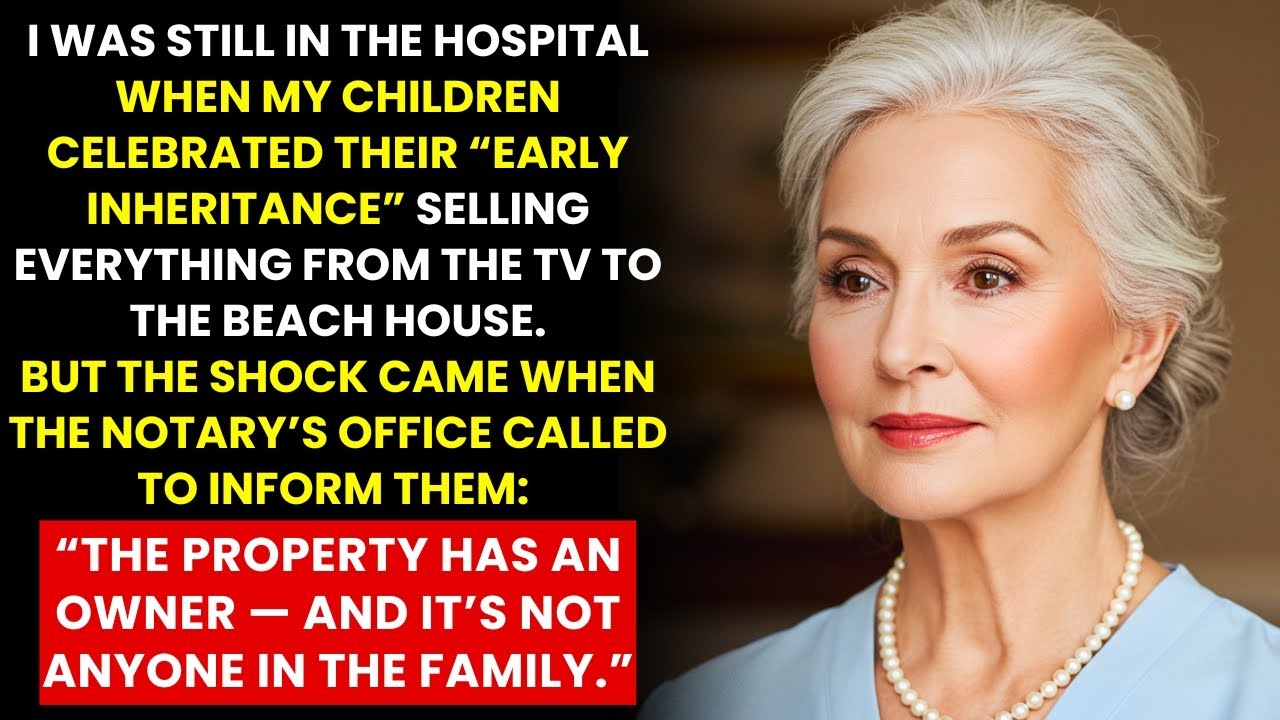 I Was Still In The Hospital When My Children Celebrated Their “Early Inheritance”. But The Shock...