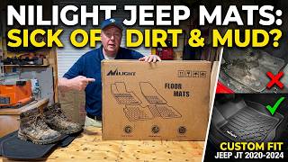 Nilight Floor Mats for Jeep Gladiator JT 2020- 2024
