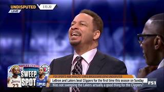 UNDISPUTED - Skip Bayless \& Chris Broussard reveal more about Lakers-Clippers matchup last weekend