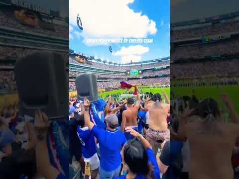 Chelsea celebrating after winning Fifa Club World cup #celebration #chelsea @chelseafc #aura #fyp