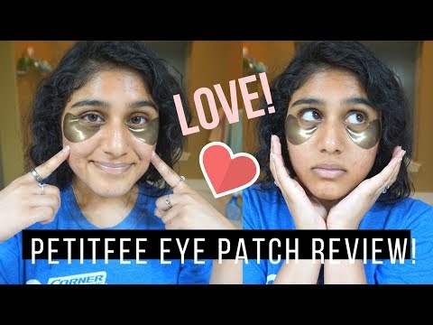 Petitfee Black Pearl & Gold Hydrogel Eye Patch Review | NishiPetals Petitfee Black Pearl & Gold Hydrogel Eye Patch Review | NishiPetals