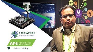 Demo: 360° Video Stitching using TRICAM with NVIDIA® Jetson™ TX2 Development Kit | GTC