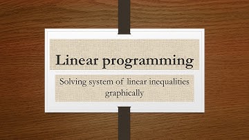 Solving system of linear inequalities graphically sec 1 ( explanation in Arabic )