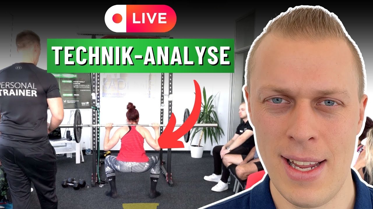 Kniebeuge-Technik Check: Das war ihr Fehler - YouTube