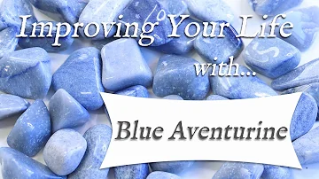 BLUE AVENTURINE 💎 TOP 4 Crystal Wisdom Benefits of Blue Aventurine Crystal!  Stone of Inner Strength