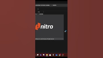 Convert PDF to Image in Nitro Pro #pdftoimage #techtutorial  #pdfconversion  #productivitytips