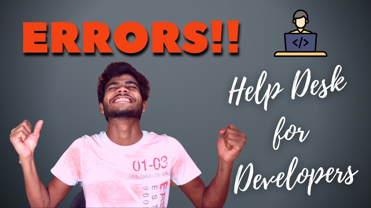 Support System - Platform for all your errors - Developer Desk - YouTube