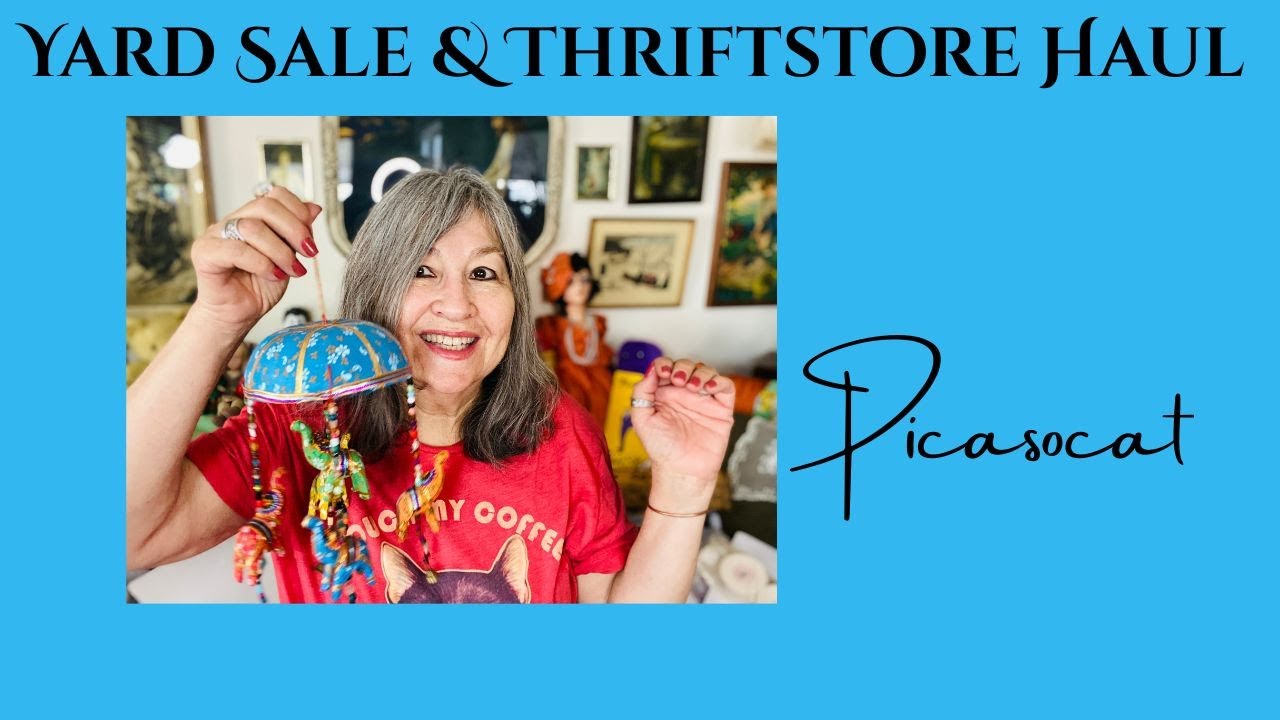 Yard Sale & Thrift Stores Haul - YouTube