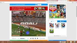 لعبة كرة قدم شبيهة بلعبة فيفا على الانترنت مجانا(ابطال اوربا لكرة القدم) european soccer champions screenshot 2