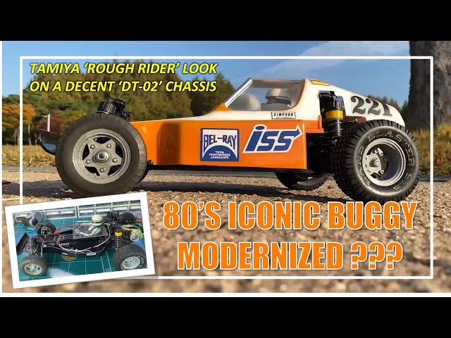 Tamiya DT-02] Fitting 80's Iconic 'Rough Rider' body in a modern