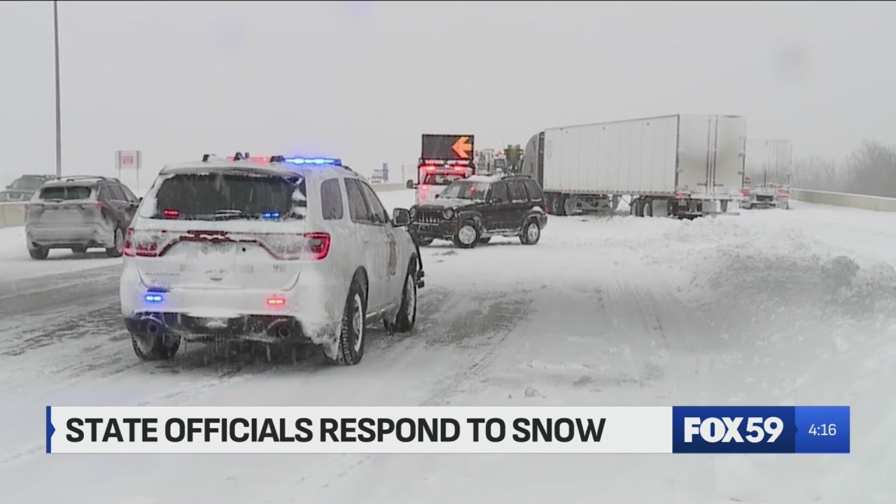A look at state officials' response to snow storm