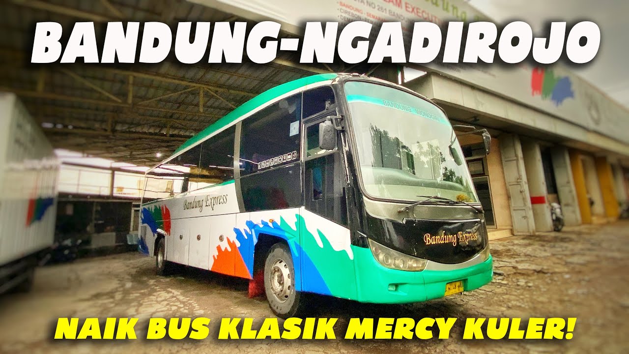 Momen Indah Naik Bus Kuler Klasik BANDUNG EXPRESS ke Wonogiri! Hujan Deras di Jalur Pegunungan - #1