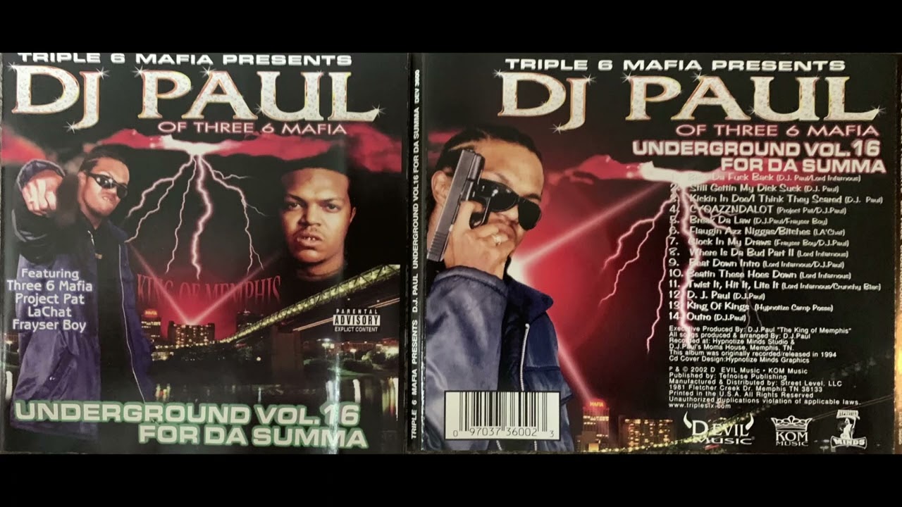 Three 6 Mafia - DJ Paul (10. BEATIN THESE HOES DOWN - Lord