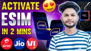 Esim Kaise Activate Kare How To Activate Esim In Iphone Esim Activating Stuck Iphone Esim Jio