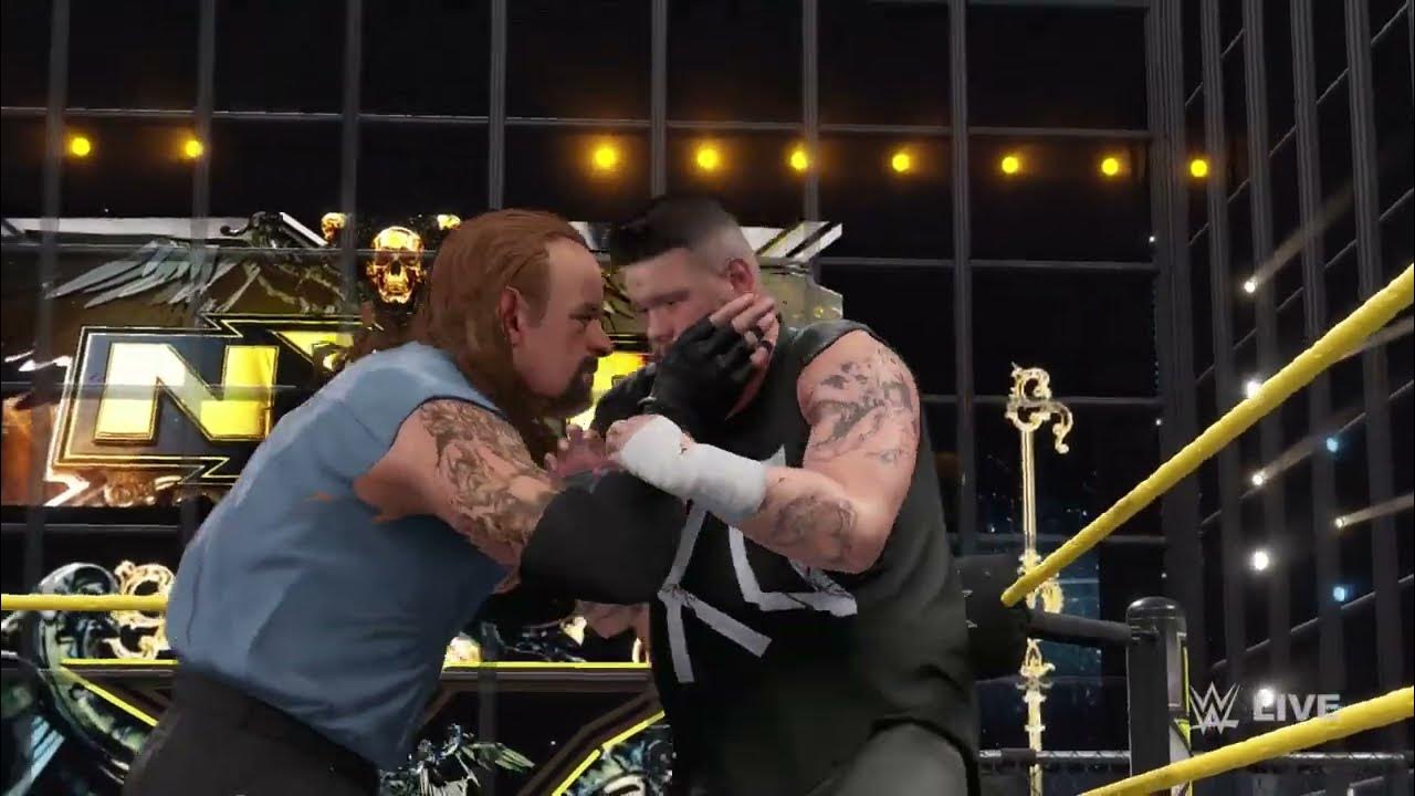 The Undertaker Double Chokeslam's Sami Zayn & Kevin Owens WWE 2K23