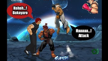 Ryu & Akuna VS Yujiro Hanma in Jump Force Mugen