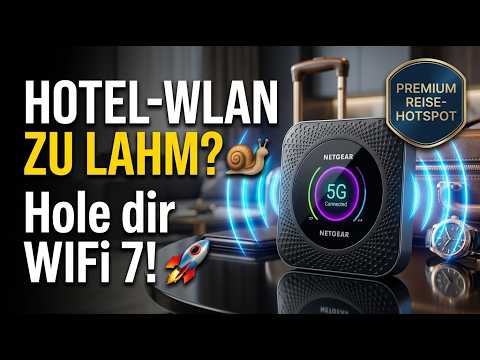 Videovorschau: NETGEAR Nighthawk M7: 3,6 Gbit/s mobiles Netz in der Hosentasche