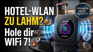 3,6 Gbit/s in der Hosentasche! 🚀 NETGEAR Nighthawk M7 5G Router