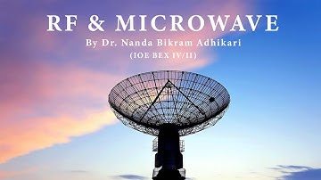 (D) Chapter 2   Part-2 | RF Microwave IOE | BEX (IV/II)