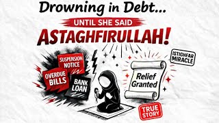 Drowning in debt & then she said Astaghfirullah | True Miracle Story