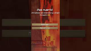 el dragón del lag #minecraft