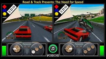 [Hack] The Need for Speed (3DO vs 3DO) Real Hardware Comparison