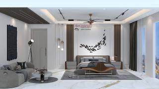 Modern TV Unit + Workspace & Luxury Bedroom Design by Asri Interiors screenshot 4