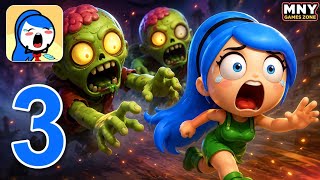 Epic - Save Her Level 3! Escaping the Terrifying Zombie Chase Before It's Too Late! screenshot 4