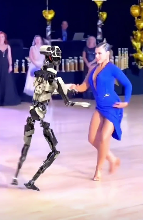 The Robot Dance with Human #dancing #robots #ai #dance #dancer #robotics #futuristic