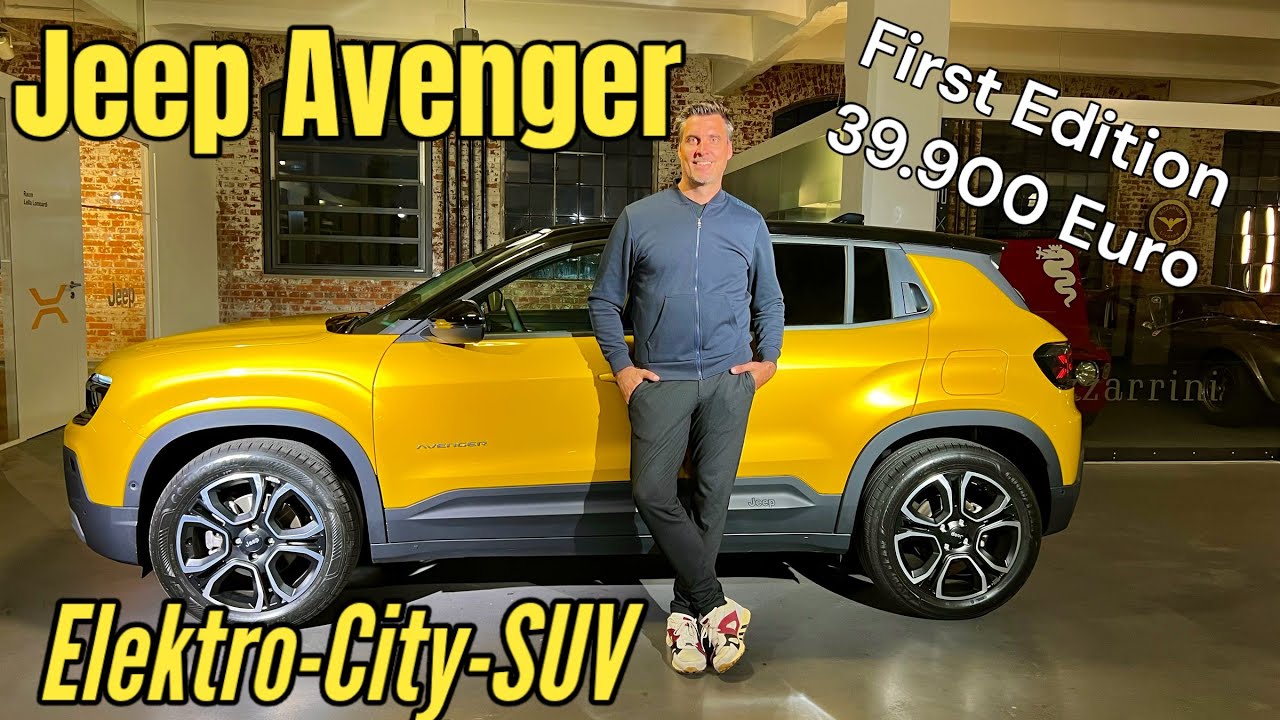 Jeep Avenger: Eine Alternative zu Peugeot e-2008, Opel Mokka-e und Co?  Sitzprobe, Check