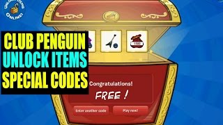 Club Penguin - Unlock Items Online - Free Item Codes