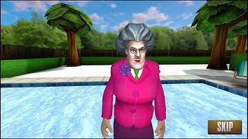 Scary Teacher 3D Worst Skater Ever Gameplay Walkthrough Part 37 Update New lvl V5.4.2. FAIL