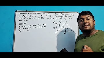 Centroid theorem from vector geometry...