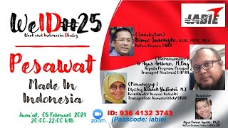 WeID#25 I Agus Ariwibowo & Wiwiek Yuliani I Pesawat Made In Indonesia I 05/02/2021
