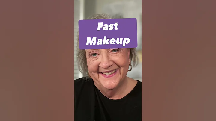 Fast Makeup-great for mature skin-doesnt settle in...