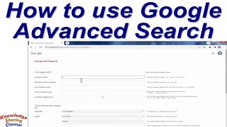 How to use Google Advanced Search screenshot 3