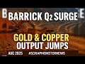 Barrick Mining Q2 Earnings Surge | Aug 2025 | #ScrapMonsterNews #ScrapMonster