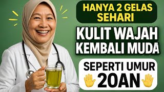 Hilangkan Keriput, Flek Hitam, dan Kulit Kendur dengan 2 Gelas Ajaib Ini. Hasilnya Bikin Kaget.